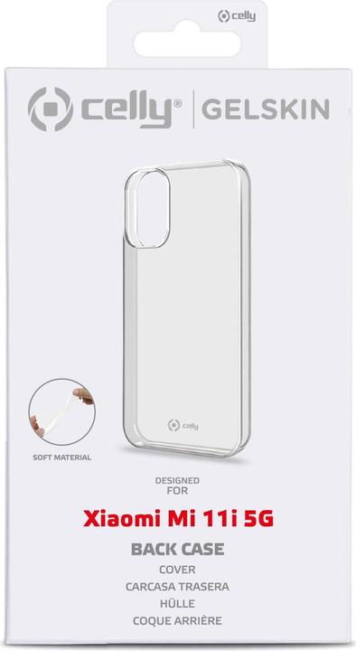 Actual product image Celly Gelskin (Xiaomi Mi 11 5G)