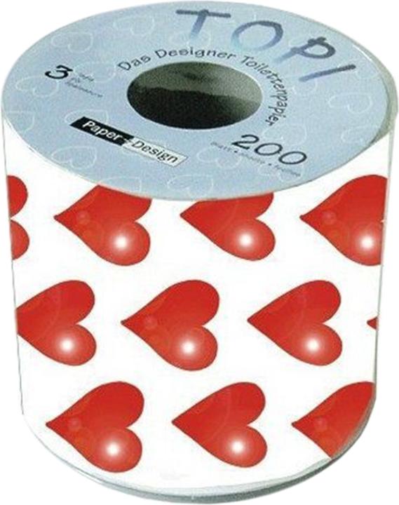 Produktbild CreaDiva Toilettenpapier Herz