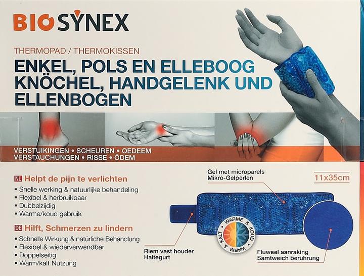 Actual product image Biosynex Kalt Warm Kompresse 11x35cm Knöchel Ellenbogen Handgelenk (1 x, 1105 ml, 338 g)