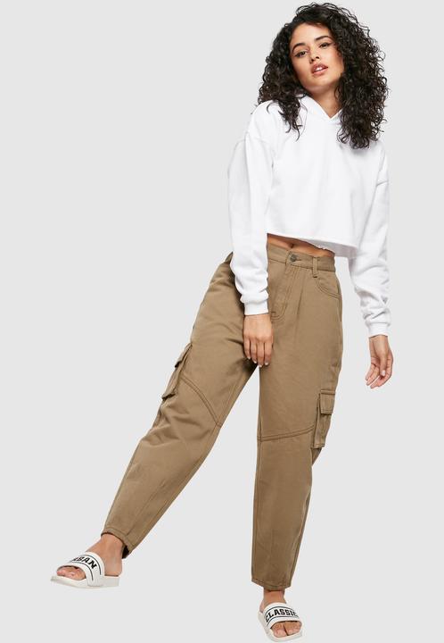 Actual product image Urban Classics Ladies Oversized Cropped Hoody (4XL)