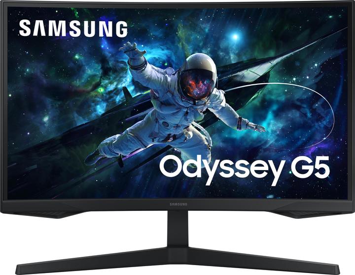 Actual product image Samsung Odyssey G5 G55C (2560 x 1440 pixels, 27")