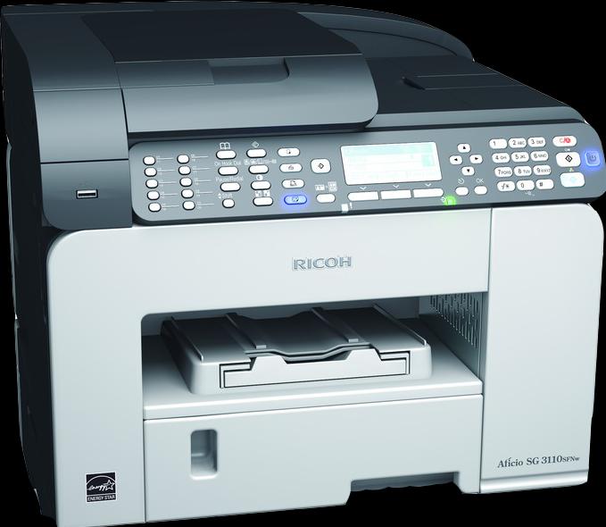 RICOH SG 3110SFNW Geljet (Tintenpatrone, Farbe)