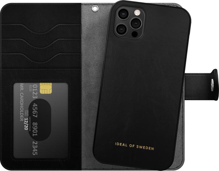 Produktbild iDeal Of Sweden Fashion Wallet for iPhone 12 Pro Max - Black (Apple iPhone 12 Pro Max)