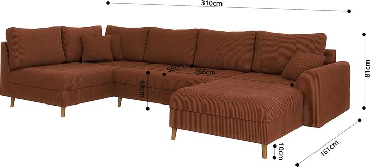 Actual product image Ropez Ariella (Sofa landscape)