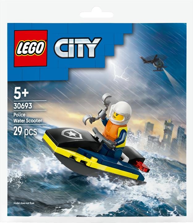 Actual product image LEGO Police jet ski (30693, LEGO City)