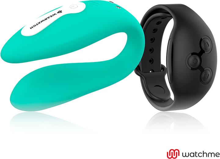 Produktbild Wearwatch Dual Pleasure Drahtlose Technologie Watchme Aquamarine / Jet Black