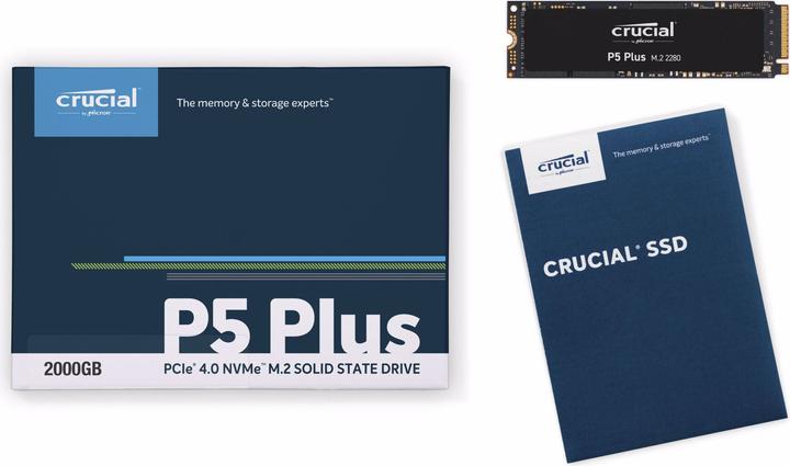 Immagine prodotto Crucial P5 Plus (2000 GB, M.2 2280)
