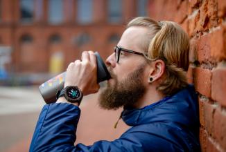 Produktbild Stratos Smartwatch Zeblaze 2 - czarny
