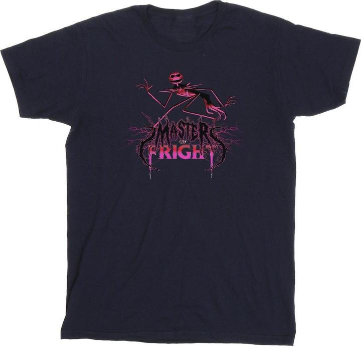 Actual product image The Nightmare Before Christmas Mens Master Fright Cotton T-Shirt (XL)