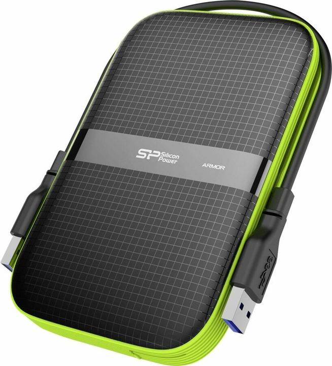 Actual product image Silicon Power Armor A60 2TB USB 3.0 2.5 SP020TBPHDA60S (2 TB)