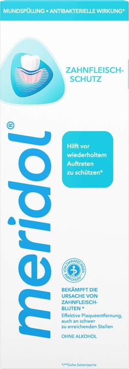 Produktbild Meridol Mundspülung zur täglichen Zahn- und Zahnfleischpflege, 400 ml Lösung (400 ml, Mundspülung)
