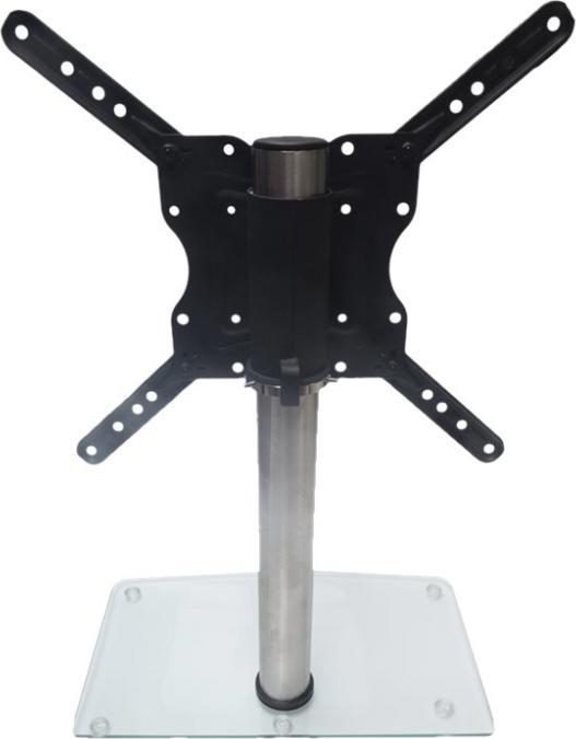 Sinox StandView TV bordstand med drejbar top. 26"-55". Alu finish (55")