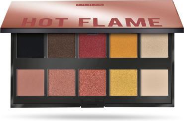 Actual product image Pupa Milano Make Up Stories Palette 002 Hot Flame (002)