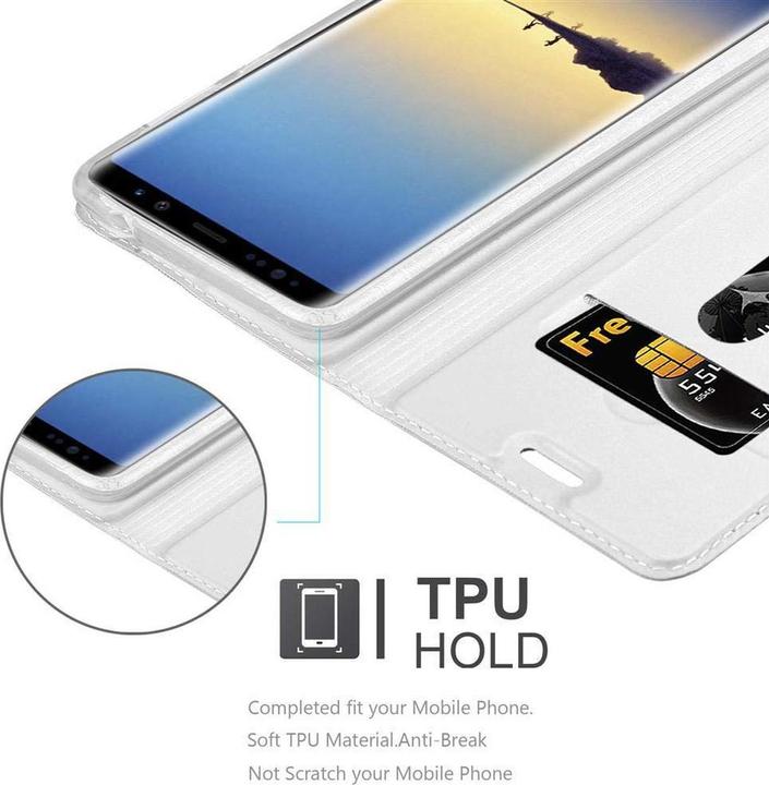 Produktbild Cadorabo Book Classy Style Cover (Samsung Galaxy Note 8)