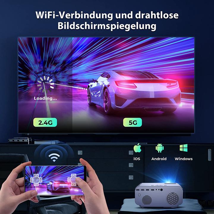 Produktbild Giaomar C12 Full HD Beamer