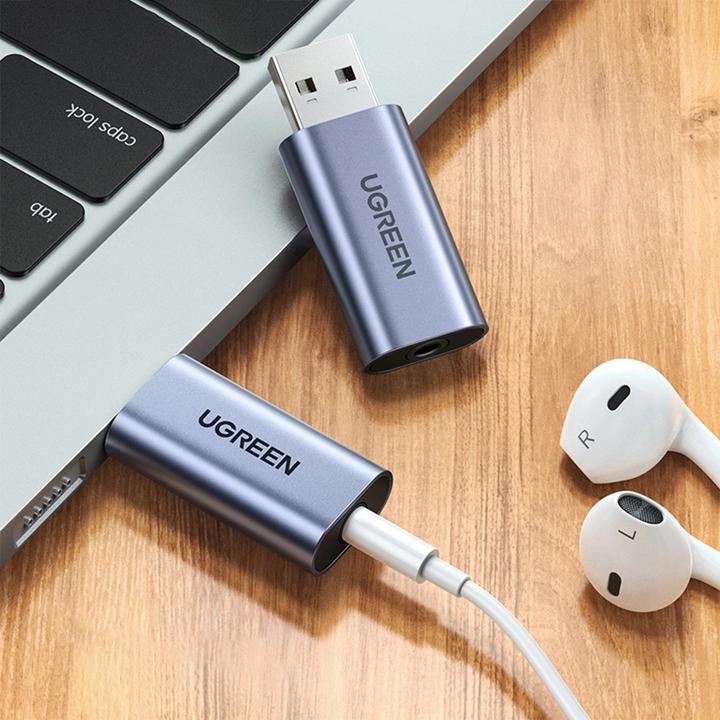Immagine prodotto Ugreen USB 2.0 all'adattatore audio USB Sound Card Stick (USB)
