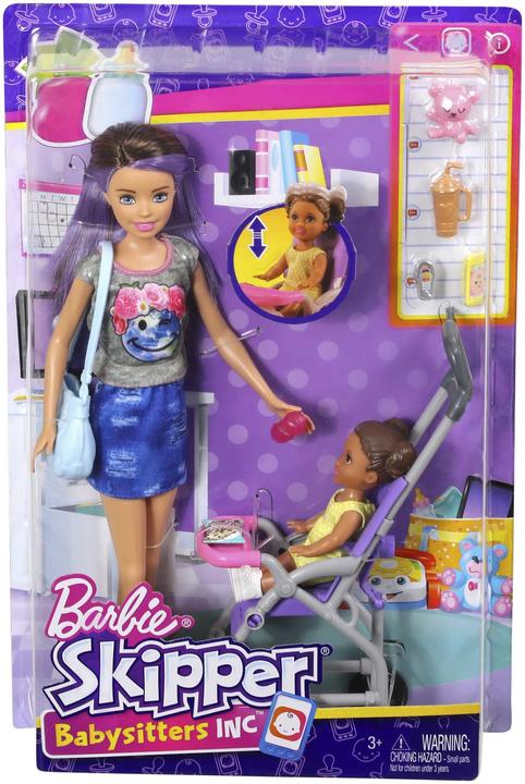Produktbild Barbie Puppen und Kinderwagen Spielset