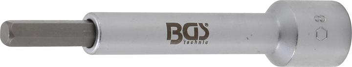 BGS Inserto bit | Attacco quadro 12,5 mm (1/2") | Attacco esagonale 8 mm
