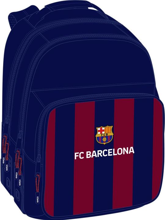Produktbild FC Barcelona School Bag F.C. Barcelona 24/25 Maroon Navy Blue 32 x 42 x 15 cm