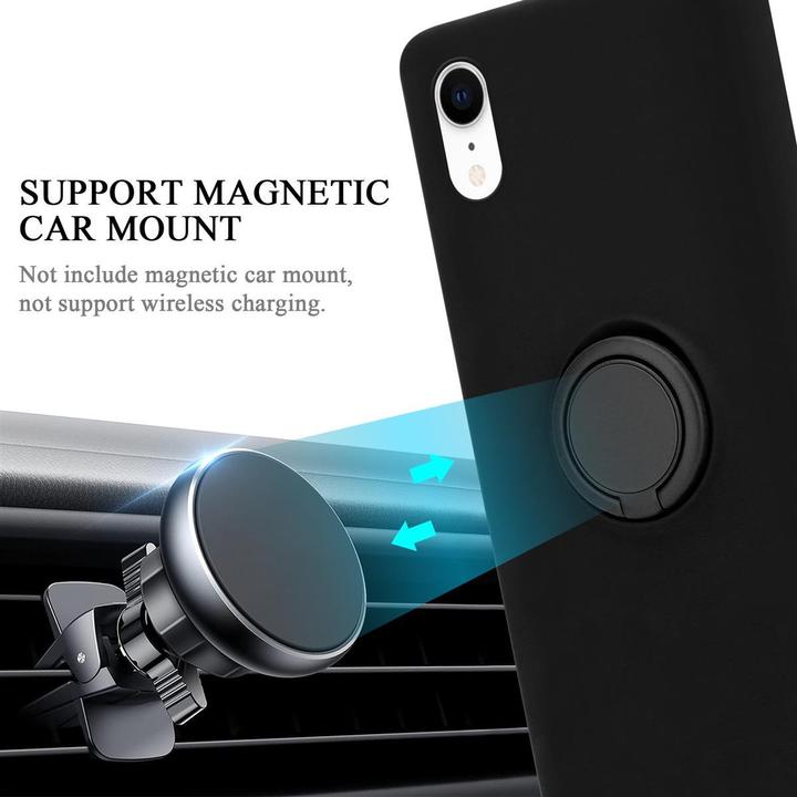 Actual product image Cadorabo TPU Liquid Ring Silicone Case Cover (Apple iPhone XR)