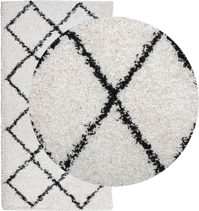 Actual product image VidaXL Shaggy high pile modern carpet (150 x 80 cm)