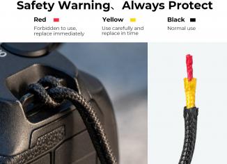 Actual product image K&F Concept 32mm WidthNeck Strap Urban Wander 01 (Black) (Shoulder strap)