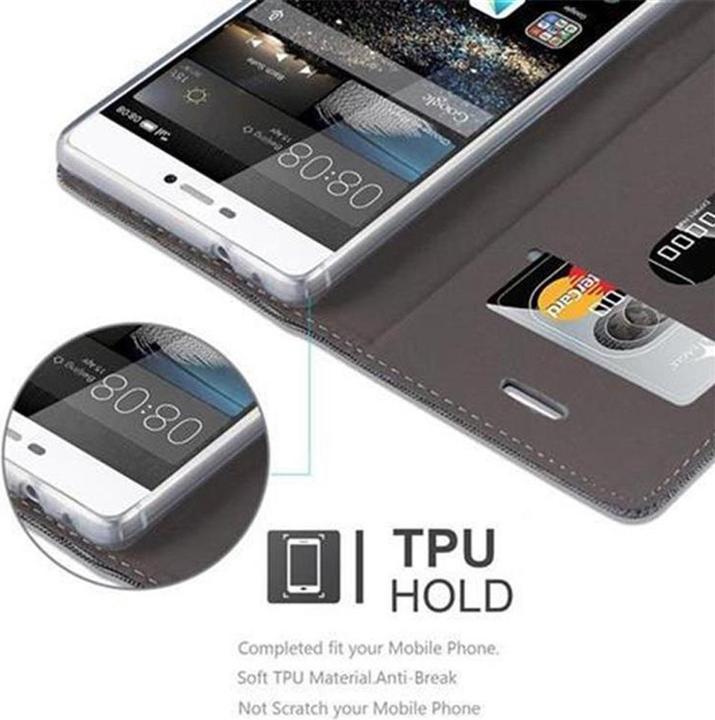 Image du produit Cadorabo Couverture look jeans Book (Huawei P8)