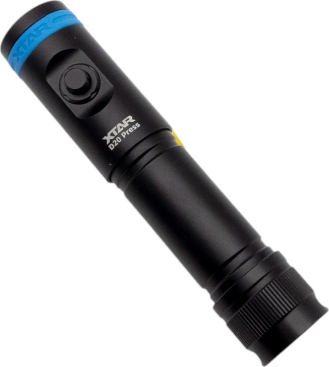 Produktbild Xtar D20 mini Taschenlampe 1200lm IPX8 (12 cm, 1200 lm)