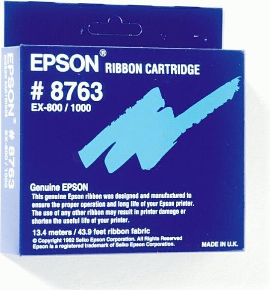 Actual product image Epson Ribbon nylon black