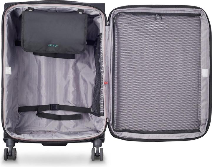 Produktbild Delsey Helium DLX Expandable -matkalaukku, musta (88 l, XL (ab 115l))