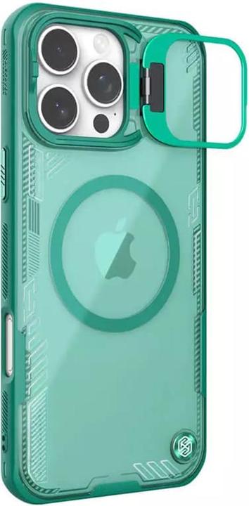 Produktbild Nillkin - Iceblade Prop Magnetic (with Camera Cutout) - iPhone 16 Pro - Green (Apple iPhone 16 Pro)
