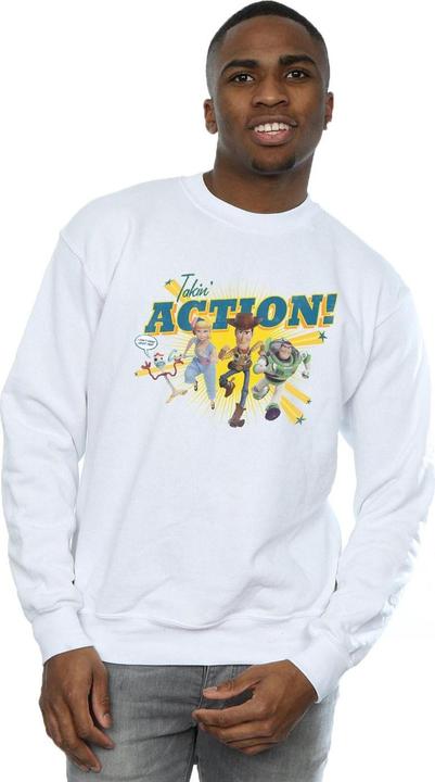 Actual product image Disney Mens Toy Story 4 Takin' Action Sweatshirt (XXL)