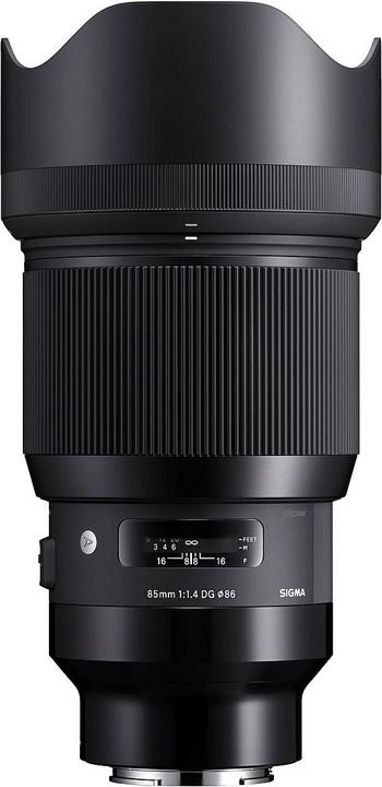 Produktbild Sigma 85mm f/1.4 DG HSM ART, Sony E (Sony E, Vollformat, APS-C / DX)