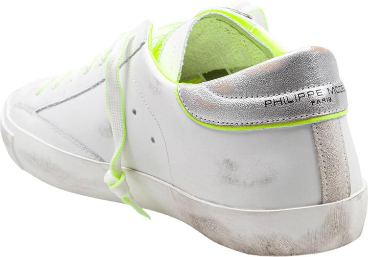 Image du produit Philippe Model prsx leather sneakers color white/yellow (42)