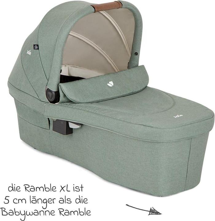Image du produit Joie Nacelle Ramble XL de la naissance à 9 mois pour Versatrax, Rehausseurs de poussette