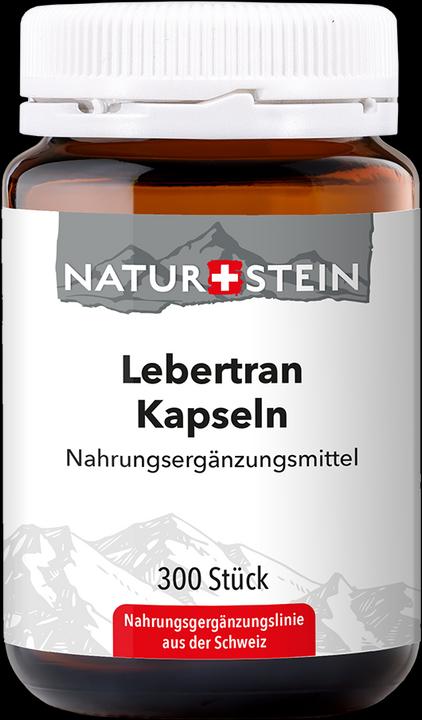 Immagine prodotto Naturstein Capsula di olio di fegato di merluzzo (300 Pezzo/i, Pillole, 171 g)