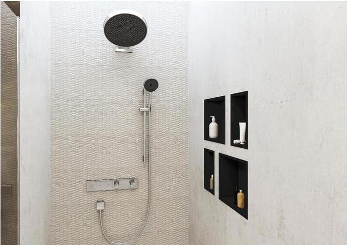 Image du produit hansgrohe HG Raccord de flexible FIXFIT SQUARE avec clapet anti-retour chromé