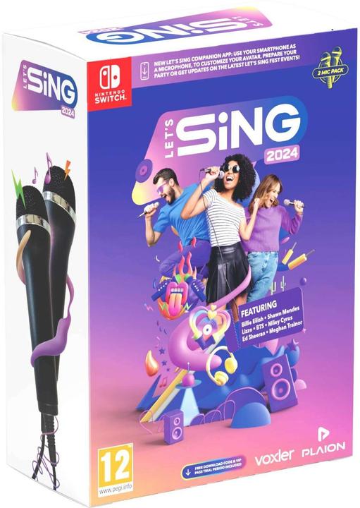 Produktbild Ravenscourt Let's Sing 2024 International Version (+ 2 Mics) (Switch, DE, EN, IT, FR)