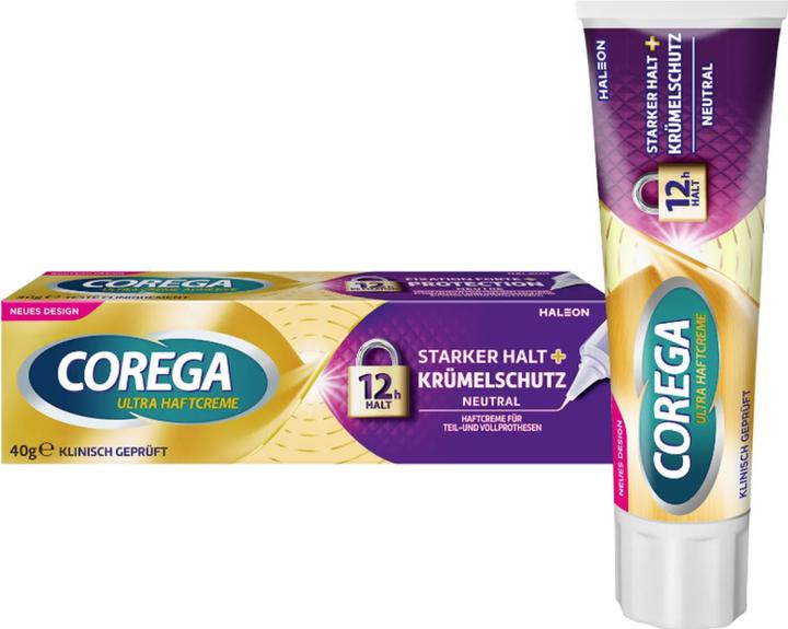 Corega Ultra Haftcr stark Halt Krue 40g