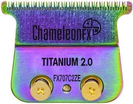 Actual product image BaByliss Pro OSTRZE DO TRYMERA SKELETON FX7870 CHAMELEON TITANIUM 2.0 FX707C2ZE