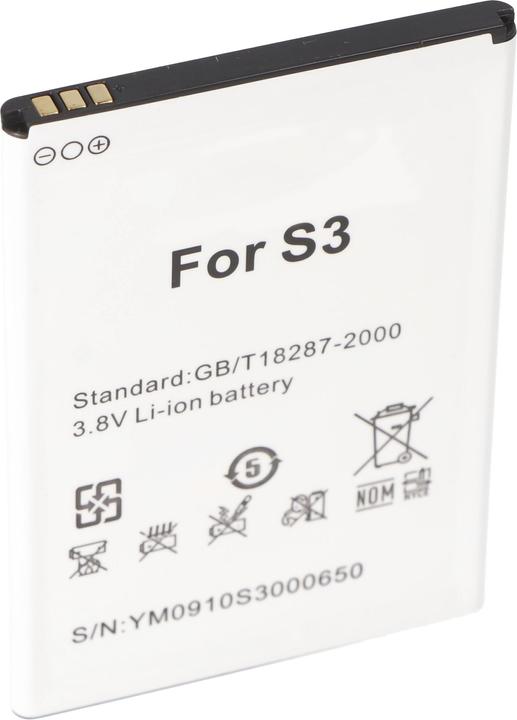 Actual product image XCell Li-Ion-Akku - 3000mAh 3.8V für Handy, Smartphone, Telefon wie JY-S3