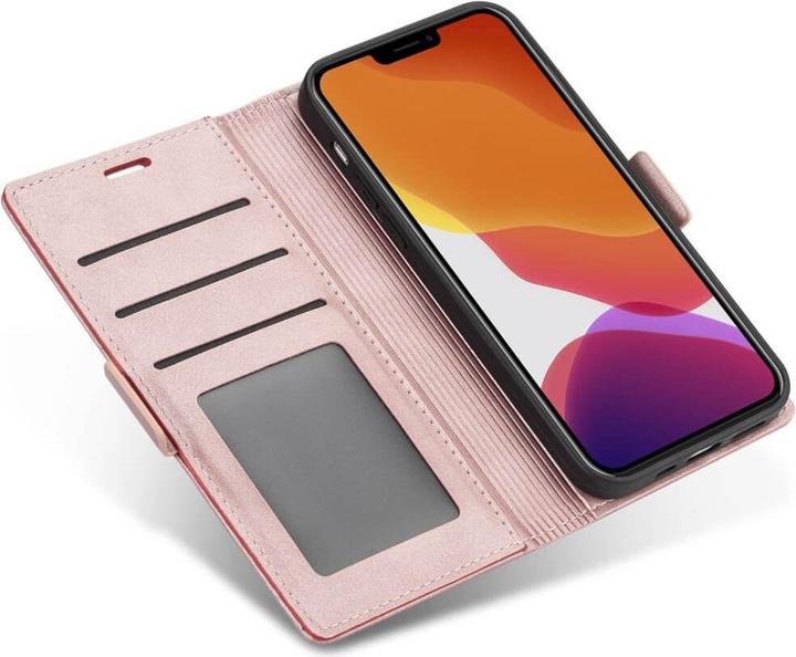 Produktbild N.Bekus iPhone 13 Pro - Flip Case Hülle rosa (Apple iPhone 13 Pro)