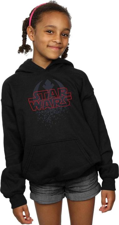 Produktbild Star Wars The Last Jedi Shattered Emblem Kapuzenpullover Mädchen (116)