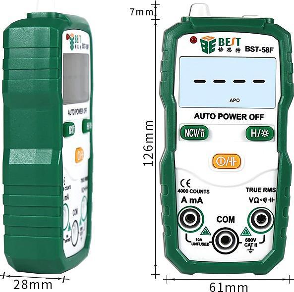 Produktbild Best Digital Multimeter BST-58F
