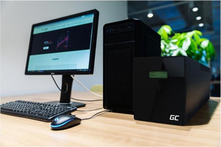 Actual product image GreenCell UPS05 (1200 VA, 2000 W, Online double converter UPS)