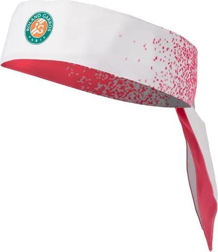 Roland Garros Performance Headband White/Pink