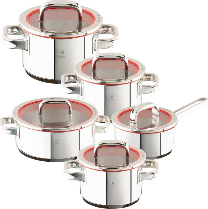 Produktbild WMF Function 4 Topfset Induktion (24 cm, Pfannenset + Topfset, Edelstahl)