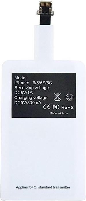 Produktbild JTI Qi-Adapter - kabelloses Ladegerät-Empfängermodul für iPhone - Weiss