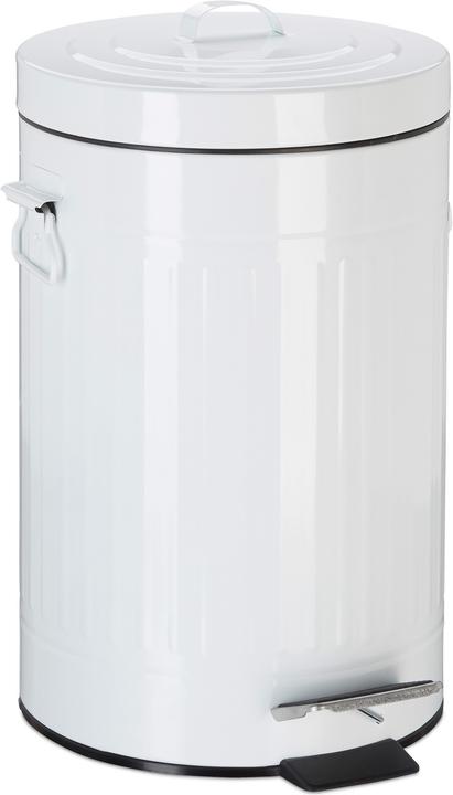 Actual product image Relaxdays Vintage Waste Pedal Bin (12 l)