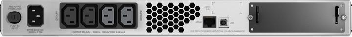 Actual product image APC Smart-UPS 1500VA RM 1U (1500 VA, 1000 W, Line-interactive UPS)